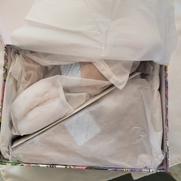 Jeffrey Campbell Lifts Platform Sandal Dark Crinkle Natural Size 10 - Picture 2 of 4